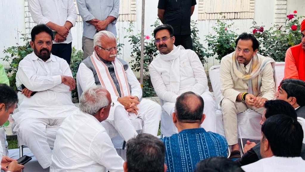 मनोहर लाल ने जताया विस अध्यक्ष की मां के निधन पर शोक